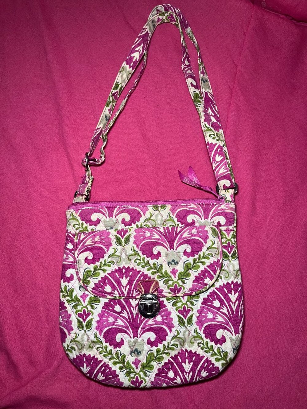Vera Bradley "Julep Tulip" Spring 2014 Crossbody Bag Fair